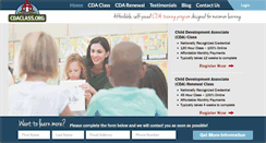 Desktop Screenshot of cdaclass.org